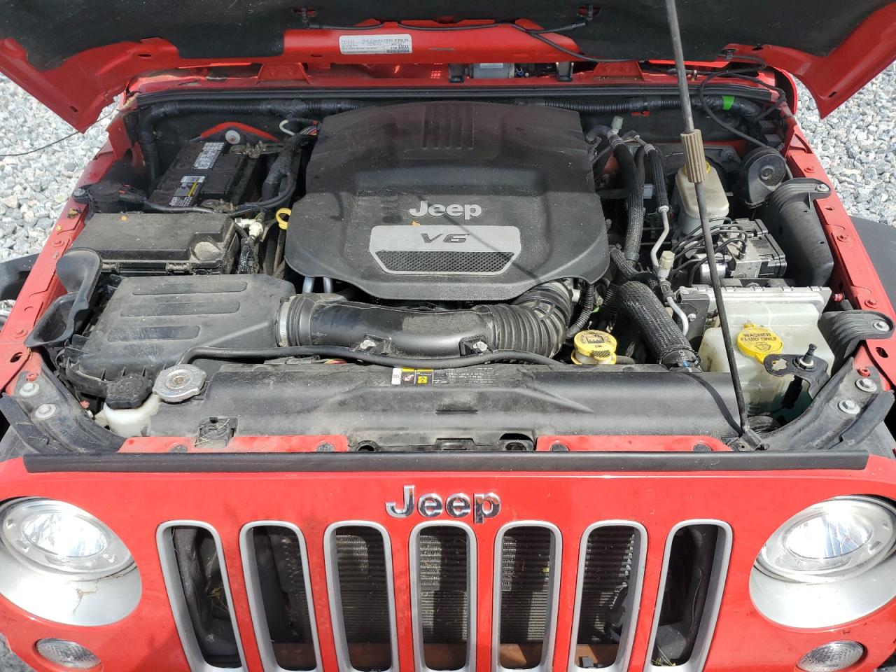 2017 Jeep Wrangler Unlimited Sahara VIN: 1C4BJWEG1HL590444 Lot: 80203955