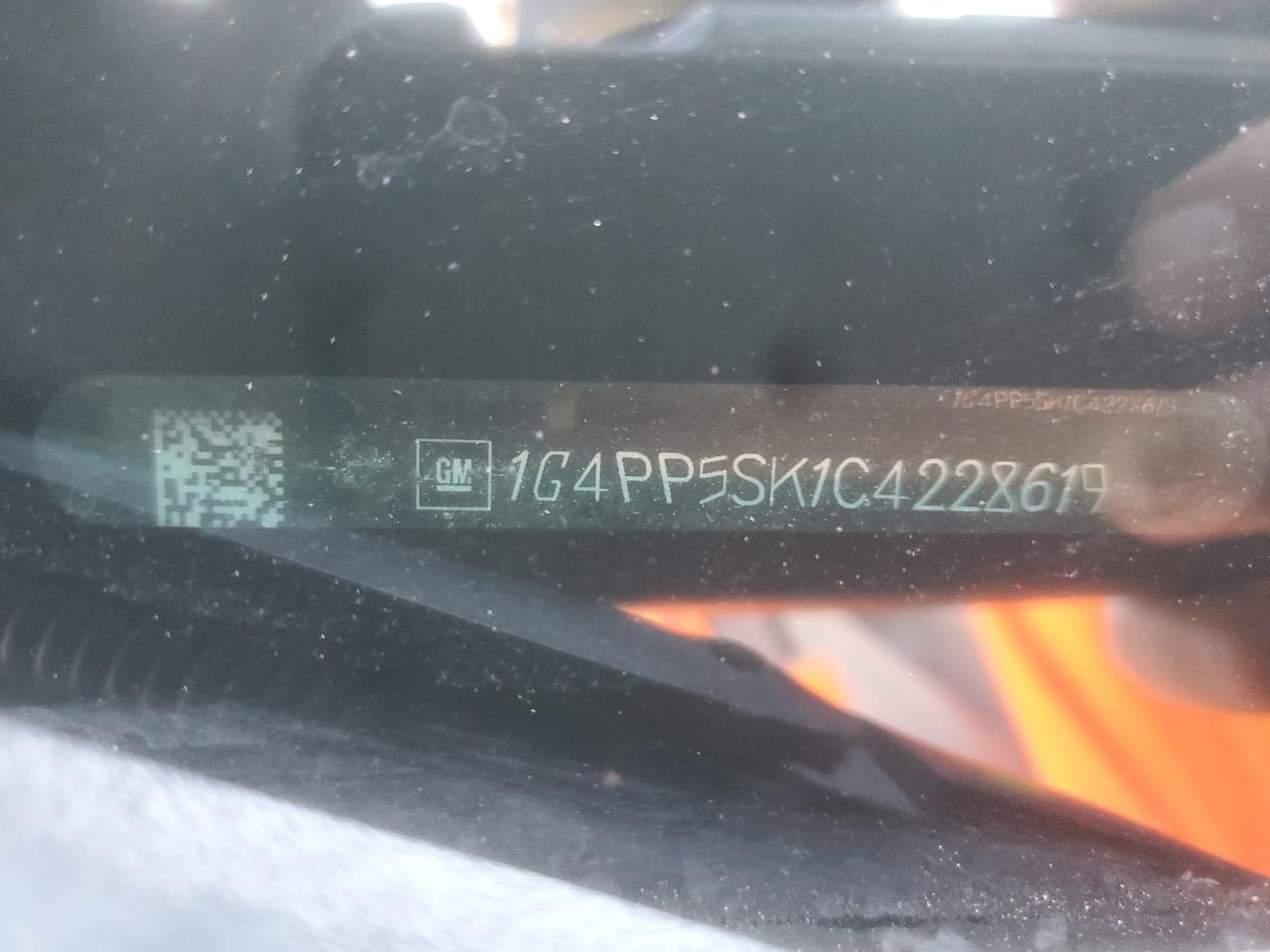 2012 Buick Verano VIN: 1G4PP5SK1C4228619 Lot: 84614335