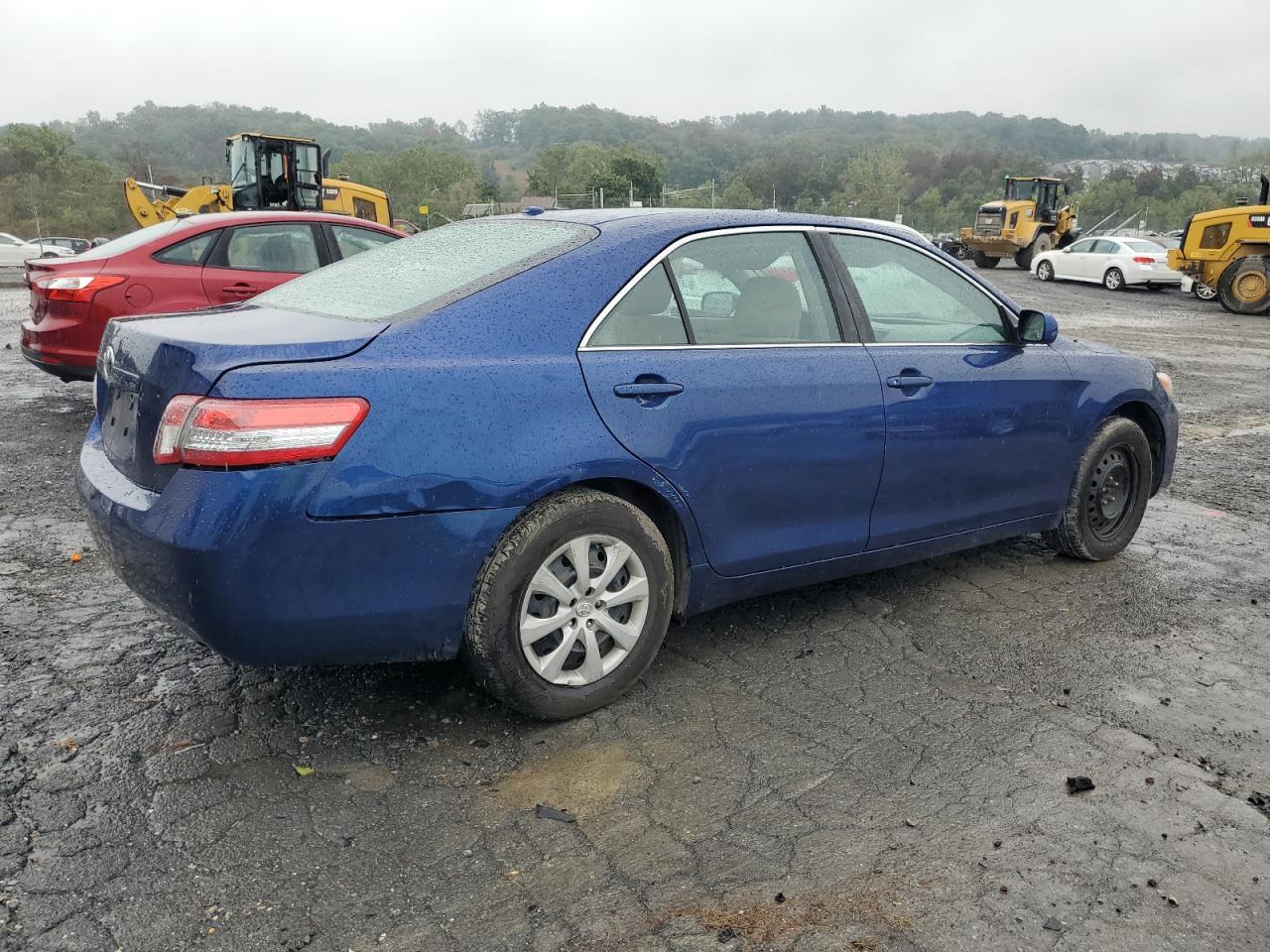 2011 Toyota Camry Base blue null gas 4T1BF3EK0BU643104 photo #4