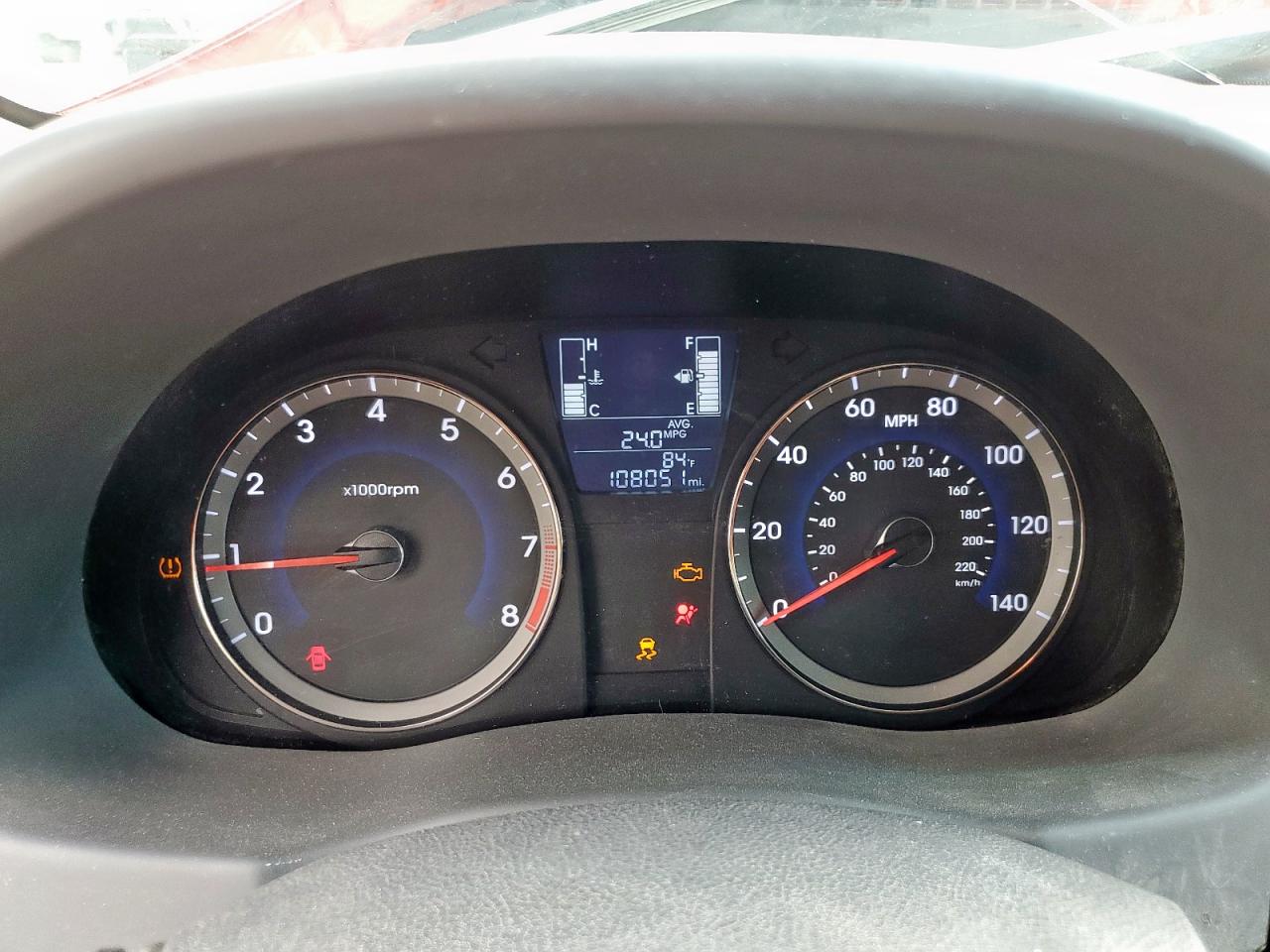 2015 Hyundai Accent Gls VIN: KMHCU5AE0FU201337 Lot: 81059835