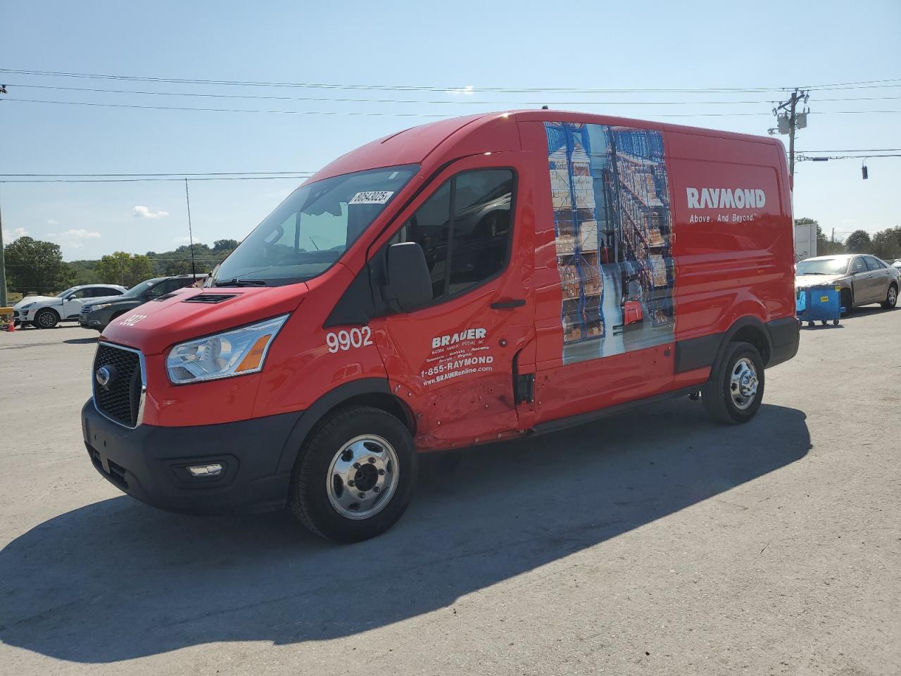 2022 Ford Transit T-350 VIN: 1FTBW9CG1NKA19902 Lot: 80543025