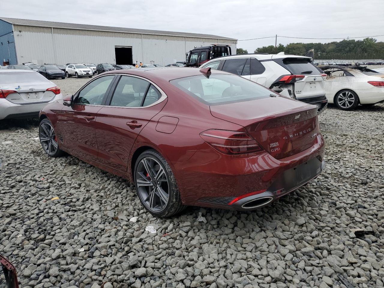 2025 Genesis G70 Sport Advanced VIN: KMTG54SE6SU146836 Lot: 81553125