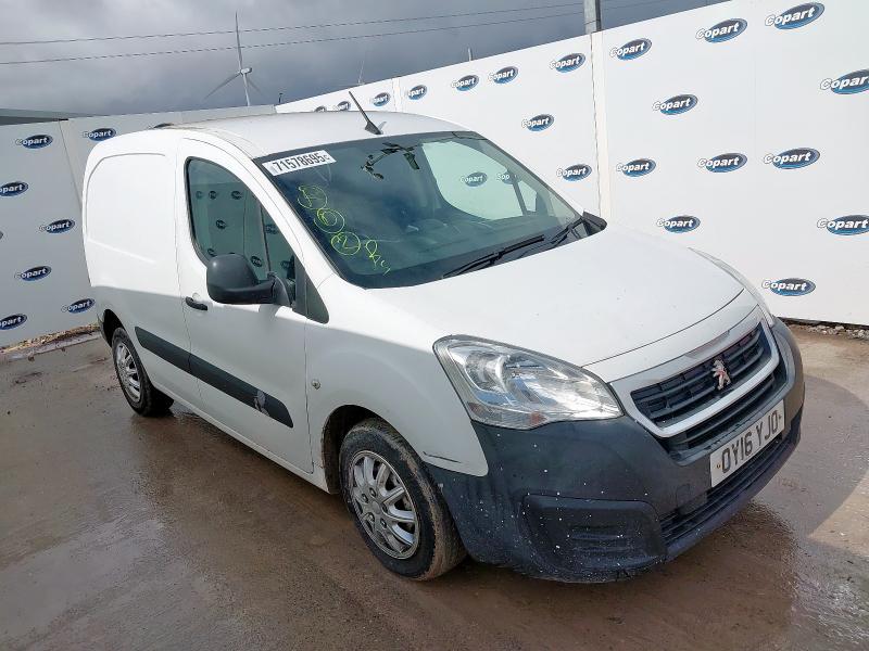 2016 PEUGEOT PARTNER 850 PROFESSIONAL 