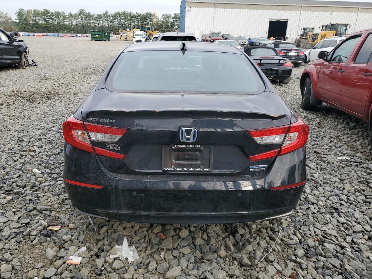 2022 Honda Accord Touring Hybrid VIN: 1HGCV3F93NA008182 Lot: 80728505