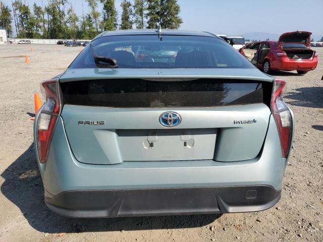  TOYOTA PRIUS 2016 Бирюзовый