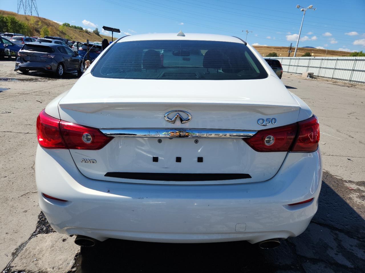 2015 Infiniti Q50 Base VIN: JN1BV7AR1FM419141 Lot: 80959395