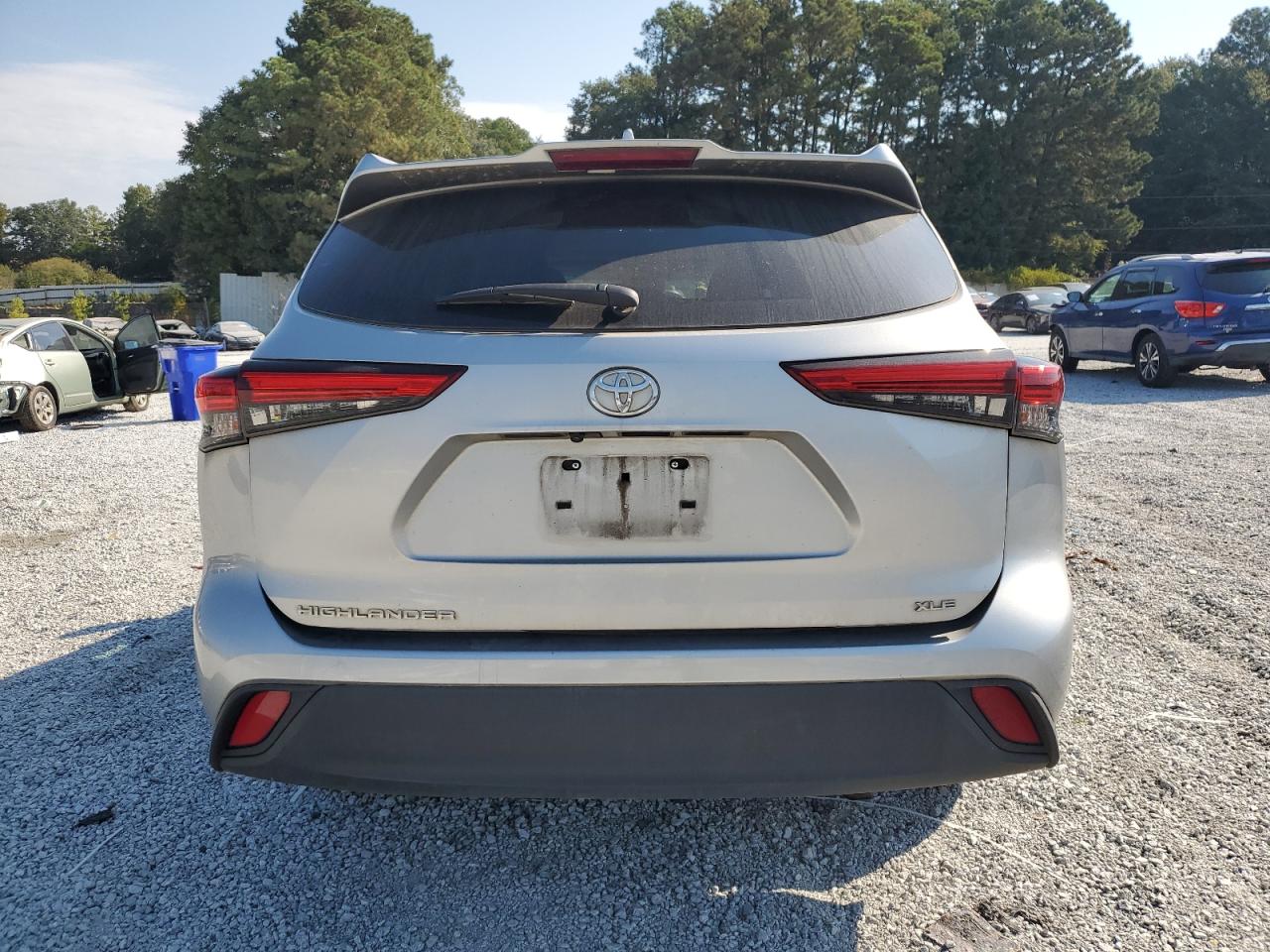 2021 Toyota Highlander Xle VIN: 5TDGZRAH7MS519613 Lot: 80860515