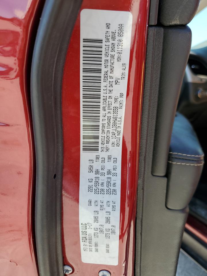 2017 Jeep Cherokee Limited VIN: 1C4PJLDB0HW613558 Lot: 84437235