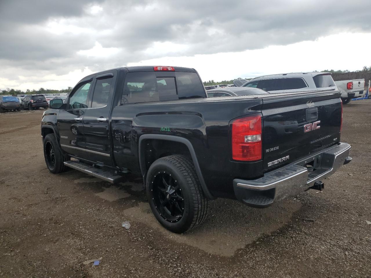 2014 GMC Sierra K1500 Slt black null gasoline 1GTV2VECXEZ416964 photo #3