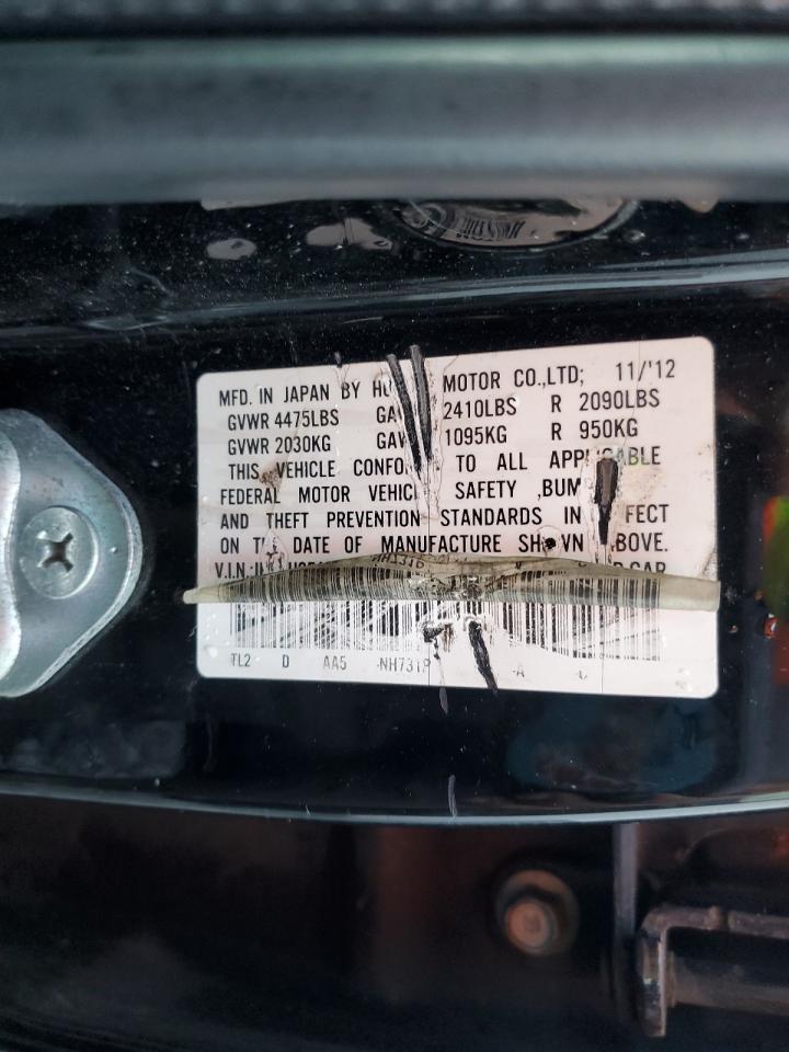 2013 Acura Tsx VIN: JH4CU2F40DC005452 Lot: 82037365