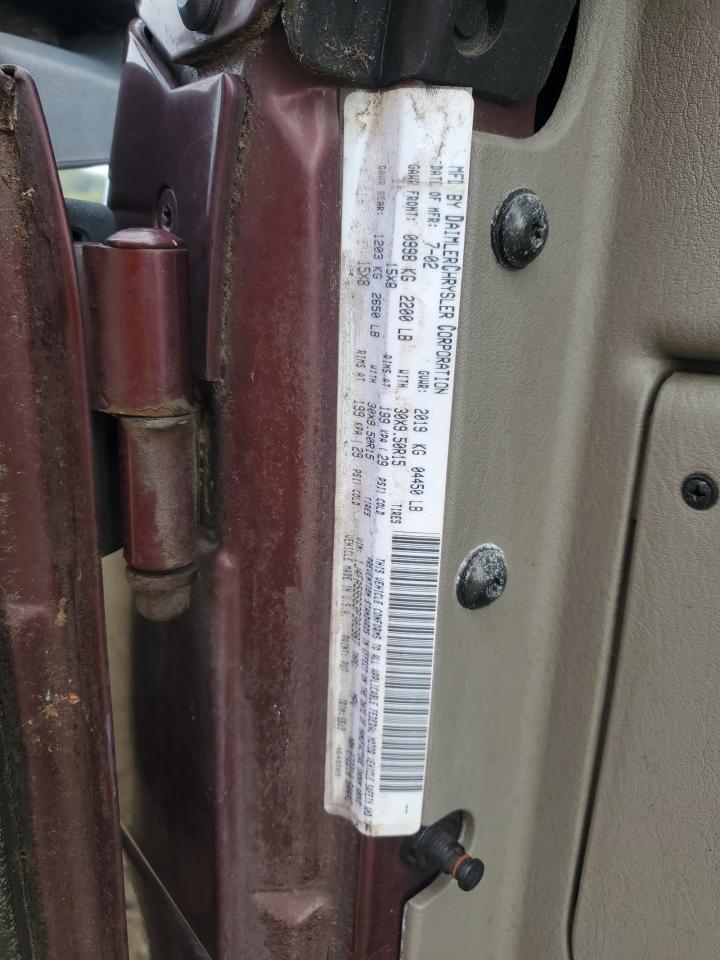 2003 Jeep Wrangler / Tj Sahara VIN: 1J4FA59S63P302987 Lot: 81738545