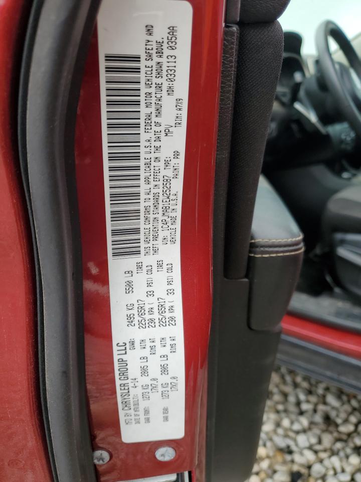 2014 Jeep Cherokee Sport VIN: 1C4PJMAB1EW252587 Lot: 81805075