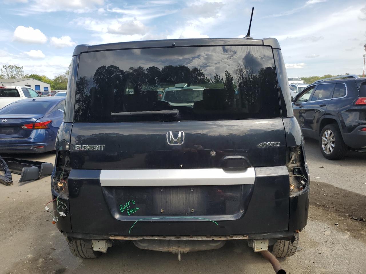 2011 Honda Element Ex VIN: 5J6YH2H76BL005157 Lot: 80791865