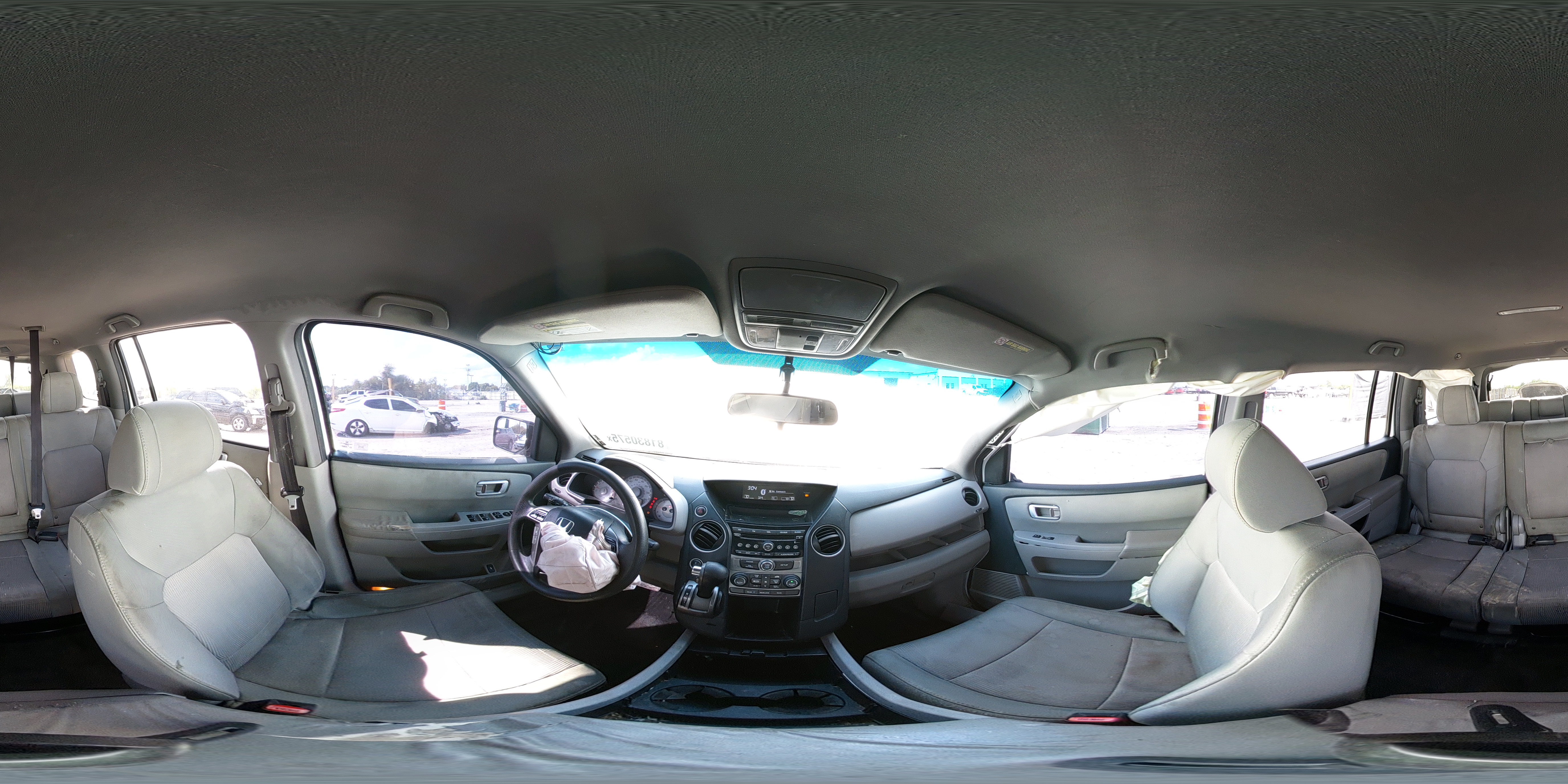 2012 Honda Pilot Ex VIN: 5FNYF4H44CB077721 Lot: 81830575