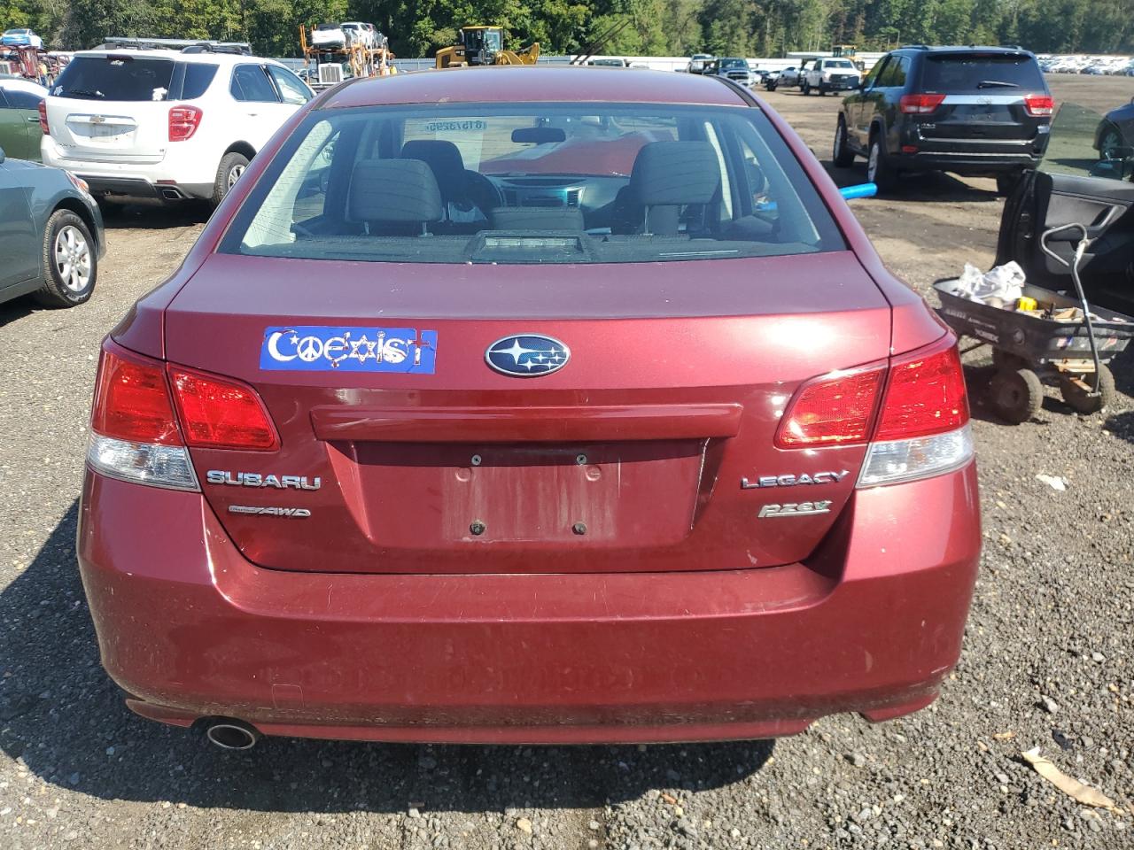 2010 Subaru Legacy 2.5I Premium VIN: 4S3BMBC69A3221623 Lot: 81573295