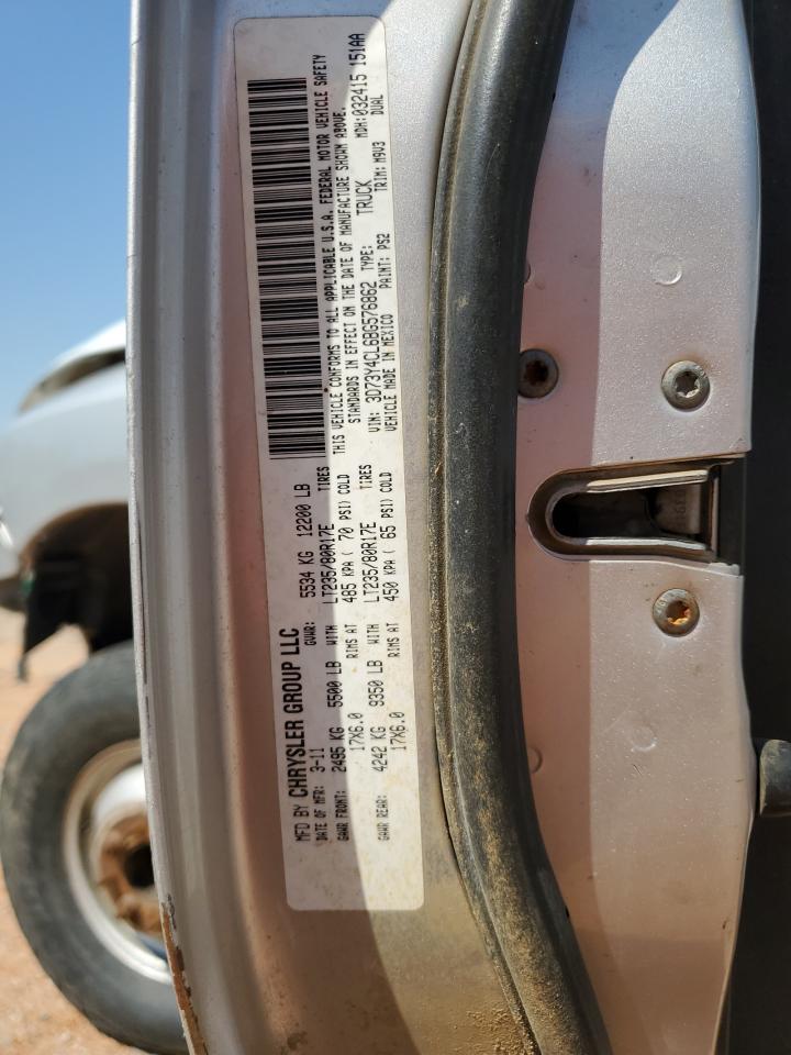 2011 Dodge Ram 3500 VIN: 3D73Y4CL6BG576862 Lot: 80201165