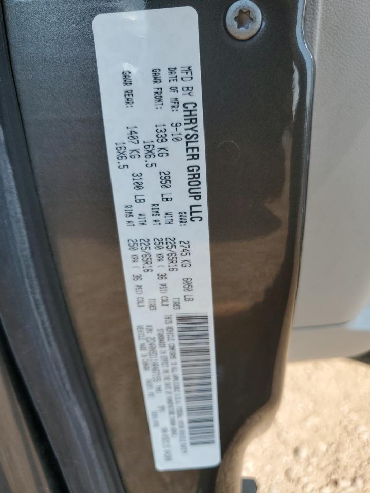 2010 Dodge Grand Caravan Sxt VIN: 2D4RN5D11AR467155 Lot: 71179835