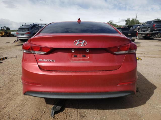  HYUNDAI ELANTRA 2018 Красный