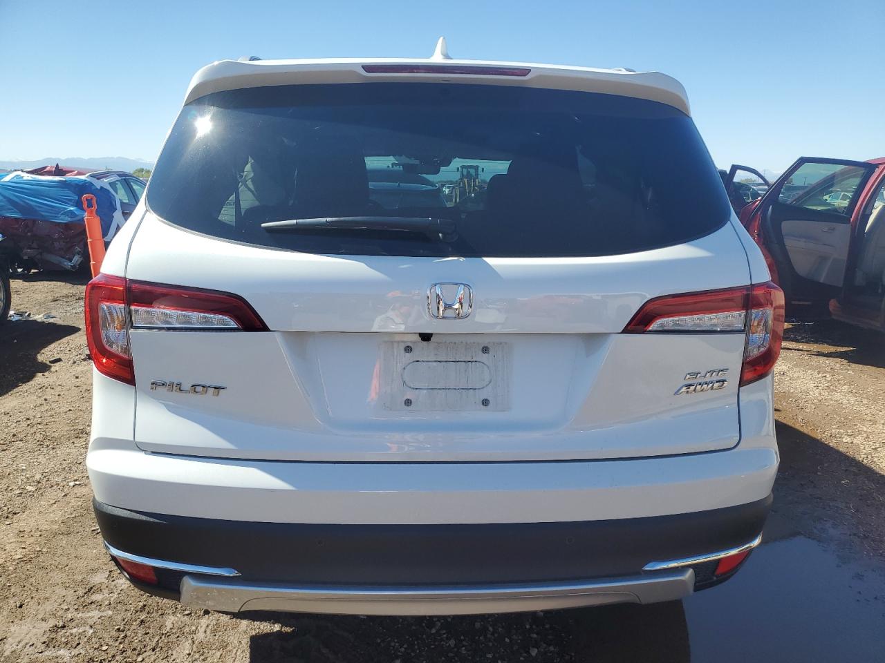 2022 Honda Pilot Elite VIN: 5FNYF6H04NB066147 Lot: 84051365