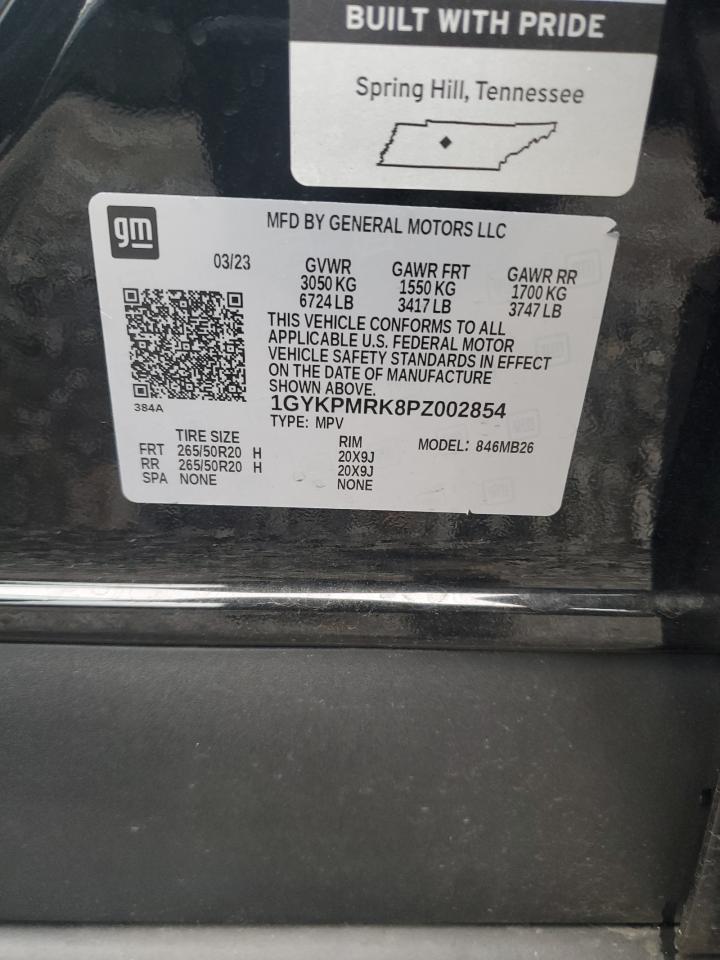 2023 Cadillac Lyriq Luxury VIN: 1GYKPMRK8PZ002854 Lot: 81065575