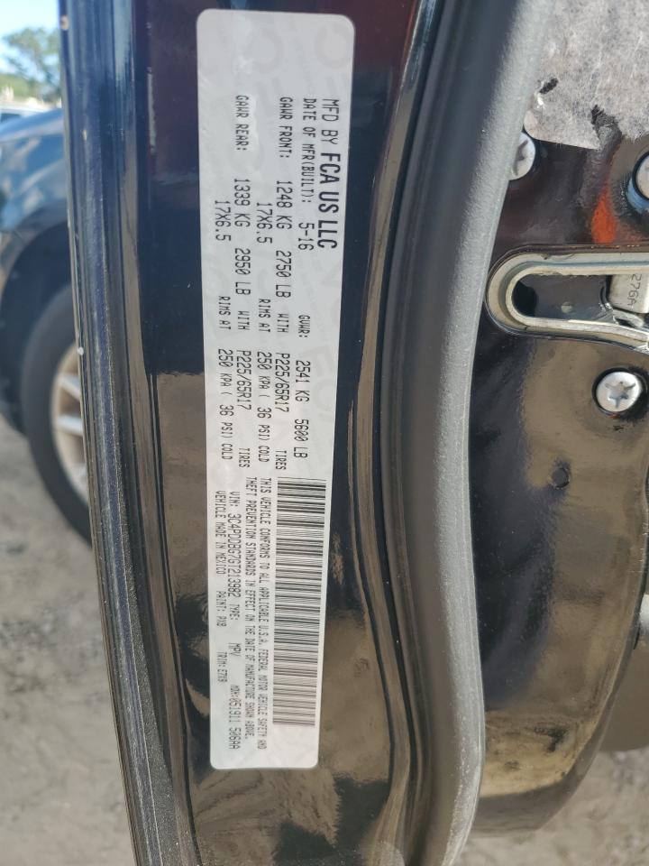 2016 Dodge Journey Sxt VIN: 3C4PDDBG7GT213982 Lot: 84593505