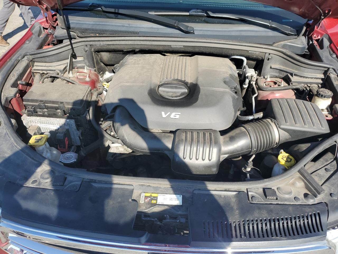 2014 Dodge Durango Sxt VIN: 1C4RDJAG3EC595638 Lot: 81432635