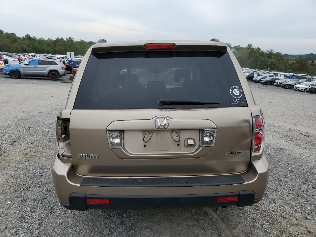 2006 Honda Pilot Ex VIN: 5FNYF18786B001819 Lot: 84269155