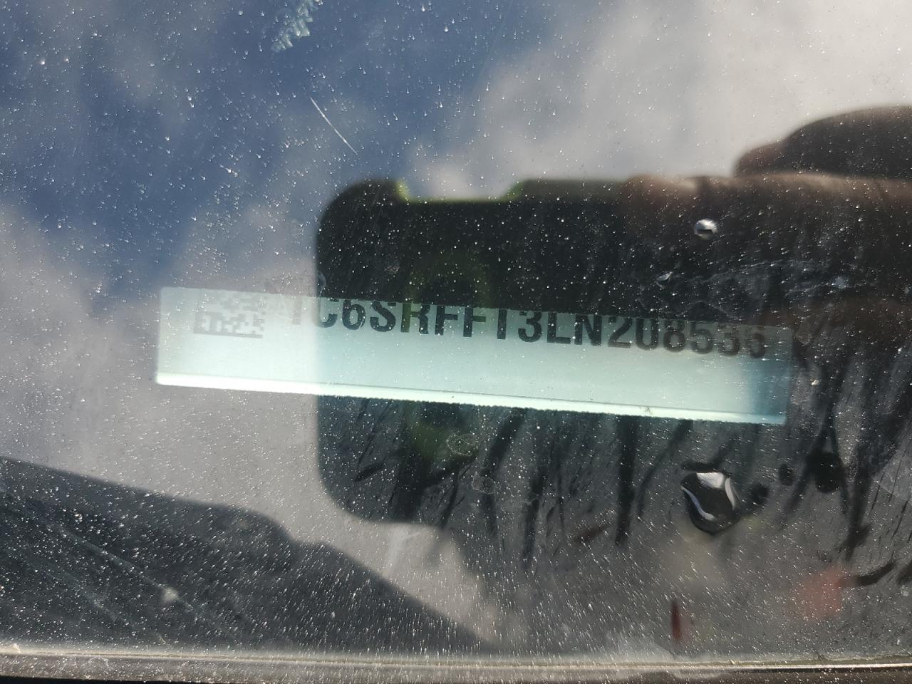 2020 Ram 1500 Big Horn/Lone Star VIN: 1C6SRFFT3LN208536 Lot: 83761865