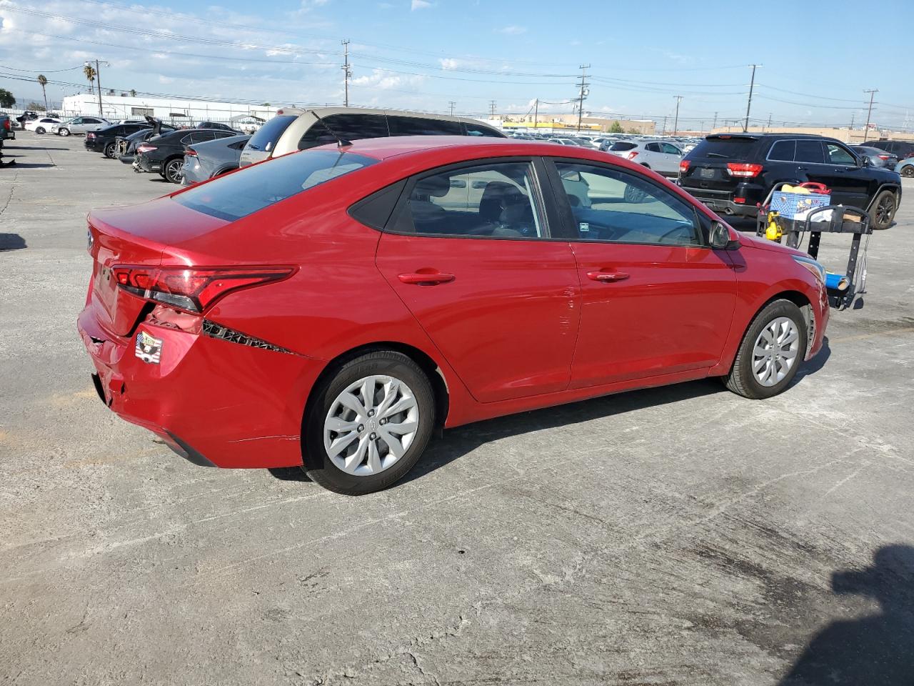 2020 Hyundai Accent Se VIN: 3KPC24A69LE099060 Lot: 81656325