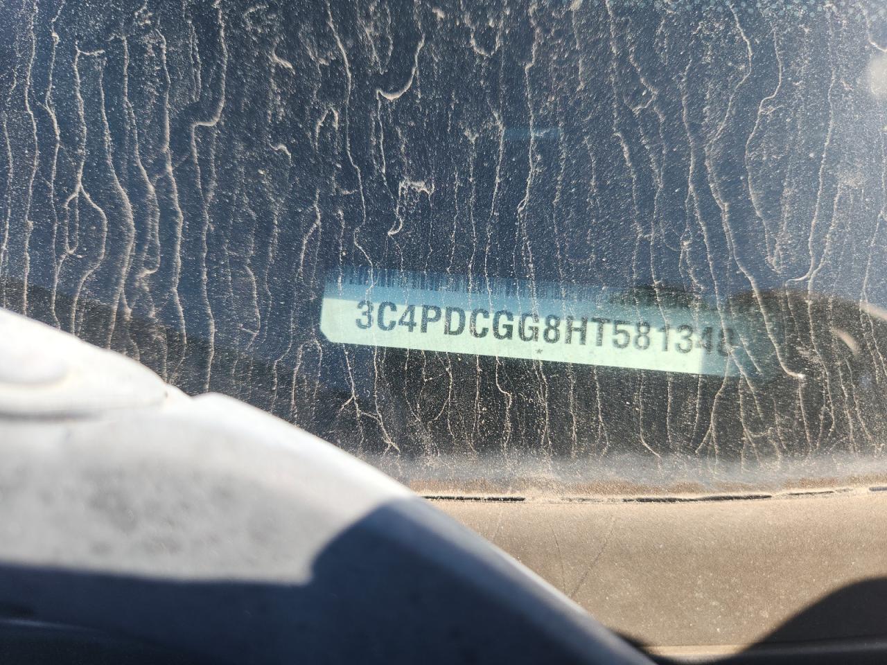 2017 Dodge Journey Crossroad VIN: 3C4PDCGG8HT581348 Lot: 81251535