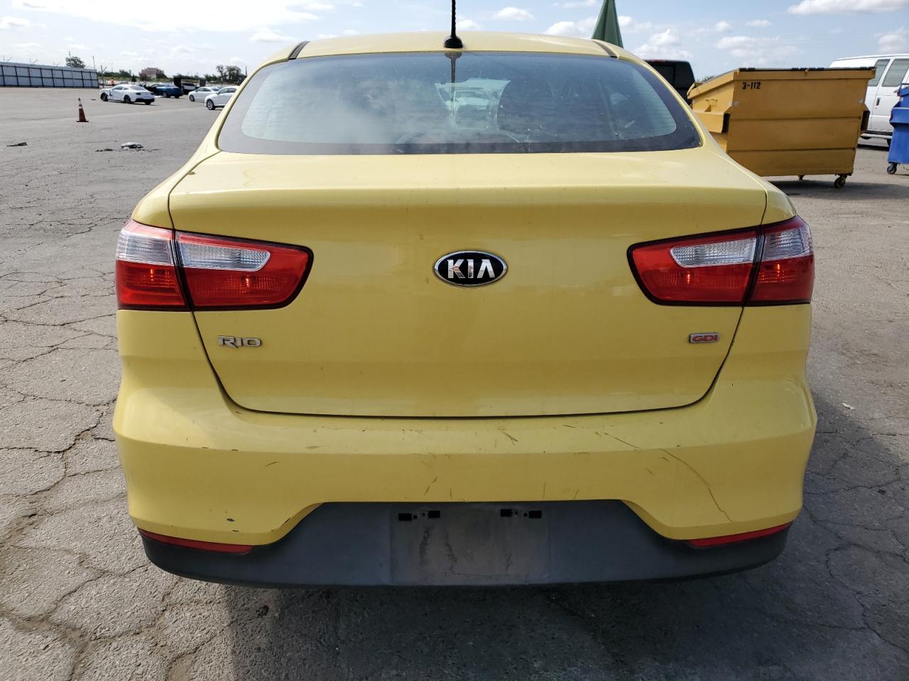 2016 Kia Rio Lx VIN: KNADM4A35G6604573 Lot: 80012815