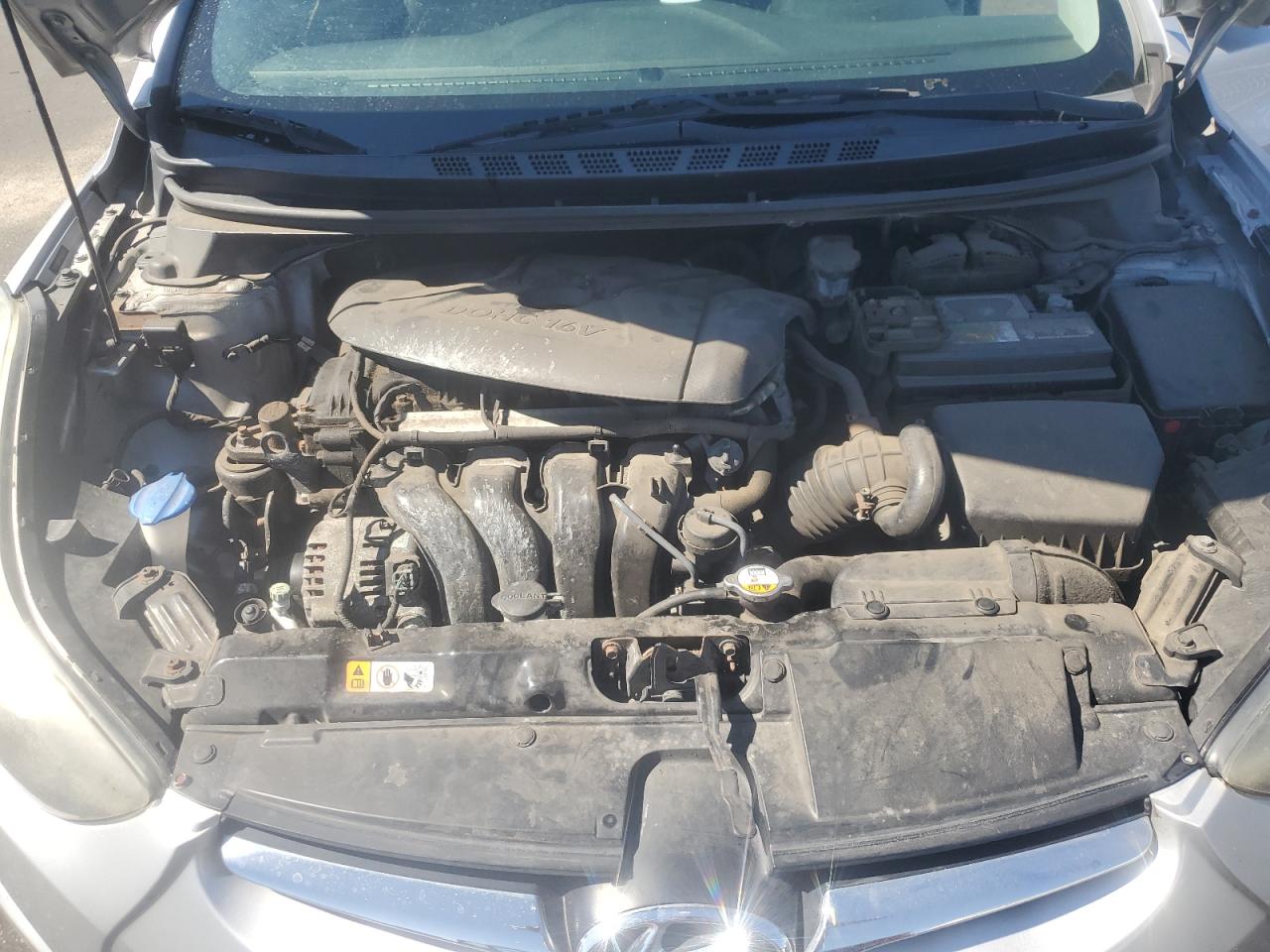 2014 Hyundai Elantra Se VIN: 5NPDH4AE6EH491373 Lot: 80926535