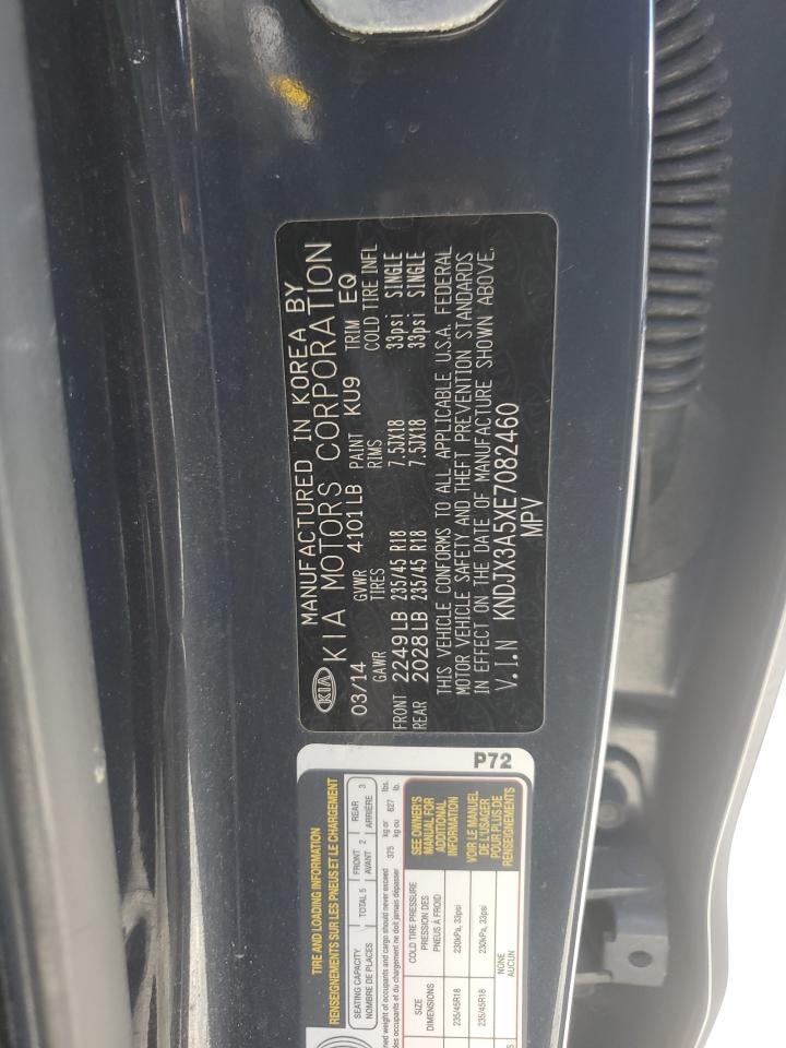 2014 Kia Soul ! VIN: KNDJX3A5XE7082460 Lot: 83984925