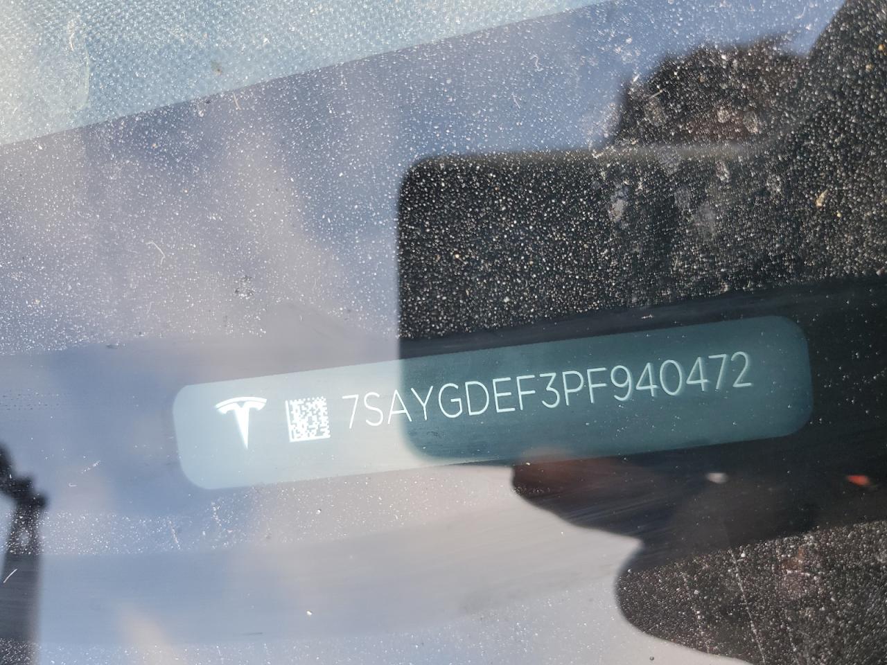 2023 Tesla Model Y VIN: 7SAYGDEF3PF940472 Lot: 81728045