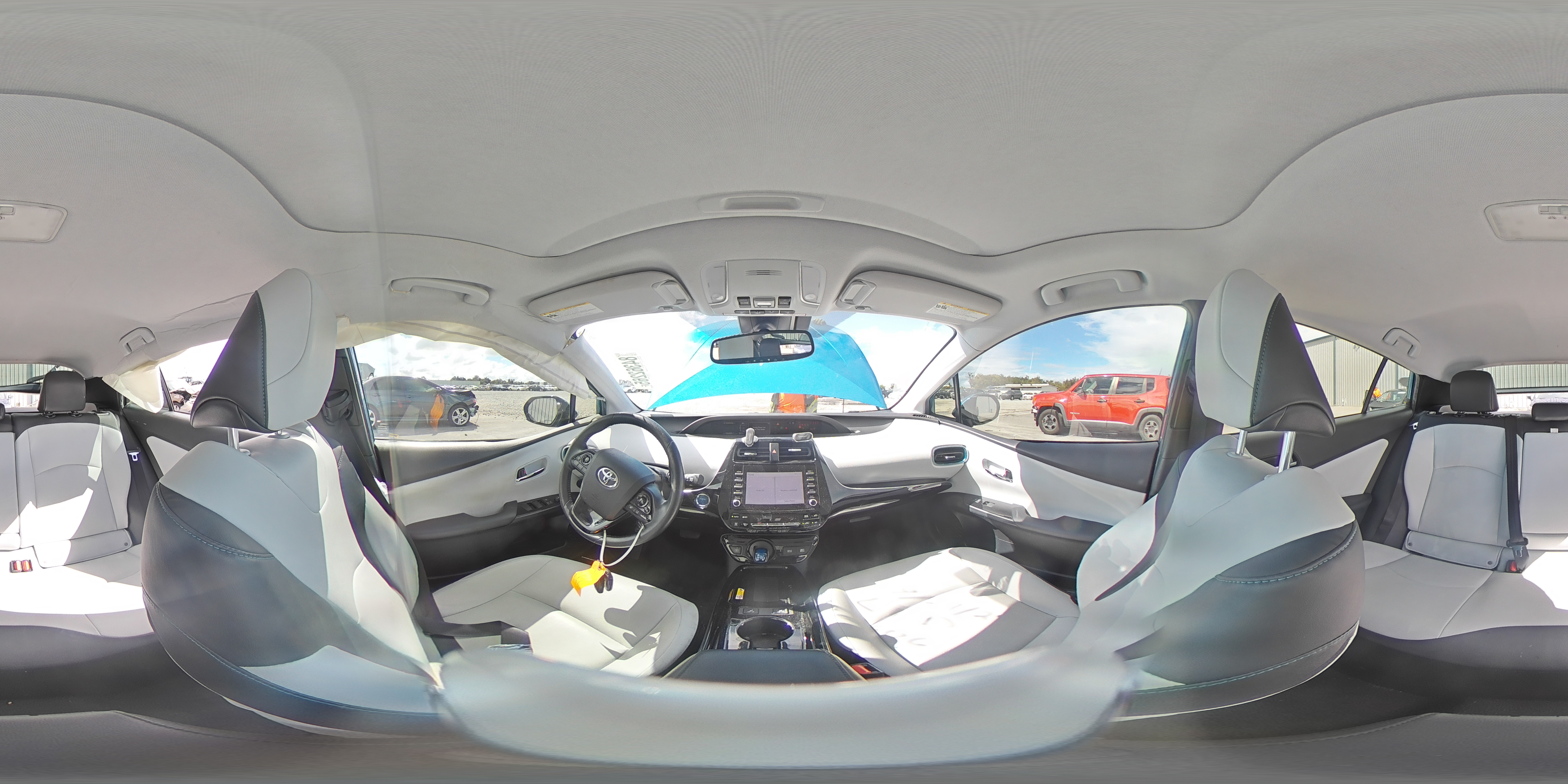 2020 Toyota Prius L VIN: JTDKARFU2L3119014 Lot: 84362265