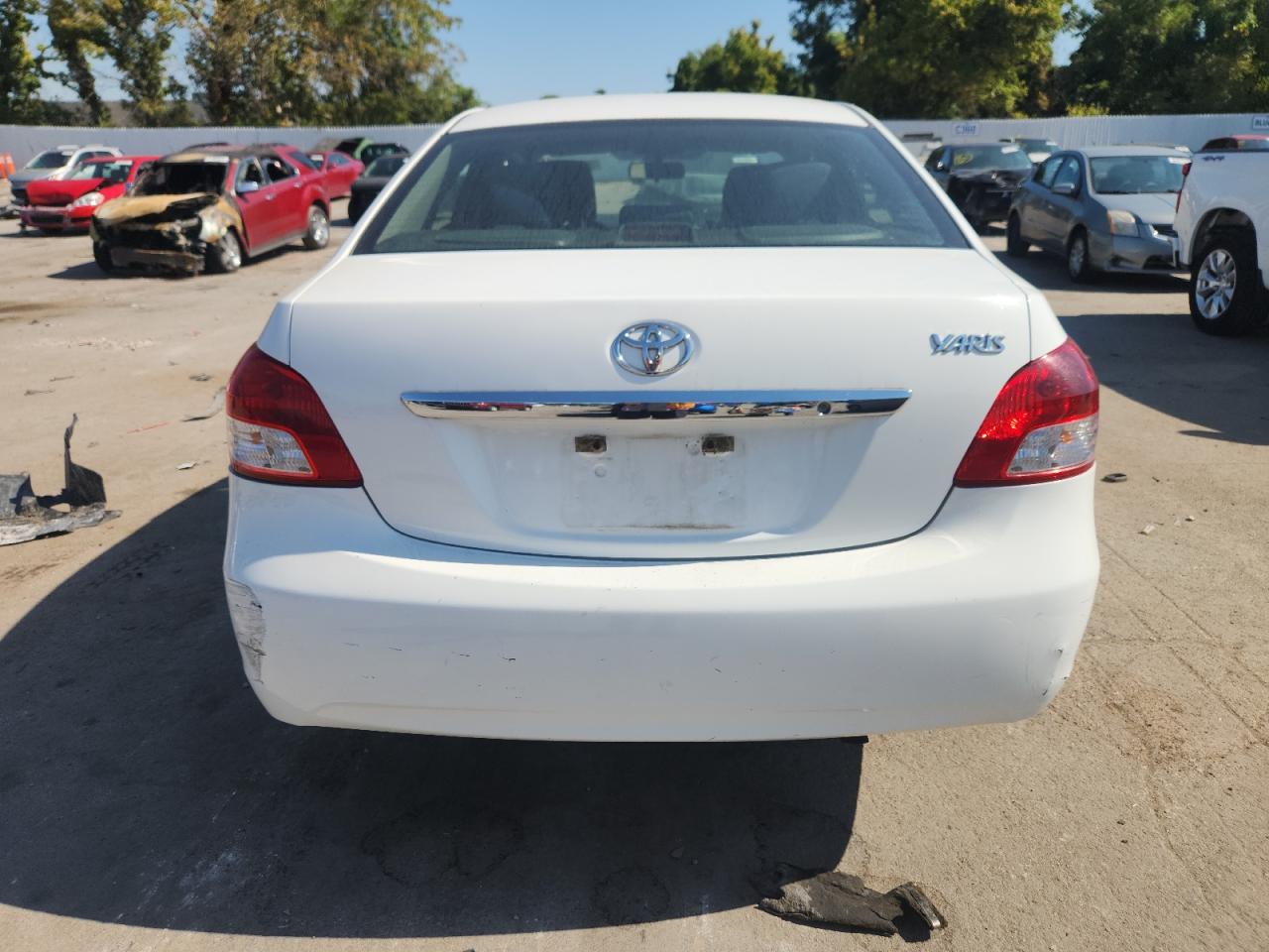 2012 Toyota Yaris VIN: JTDBT4K34CL010127 Lot: 80808635