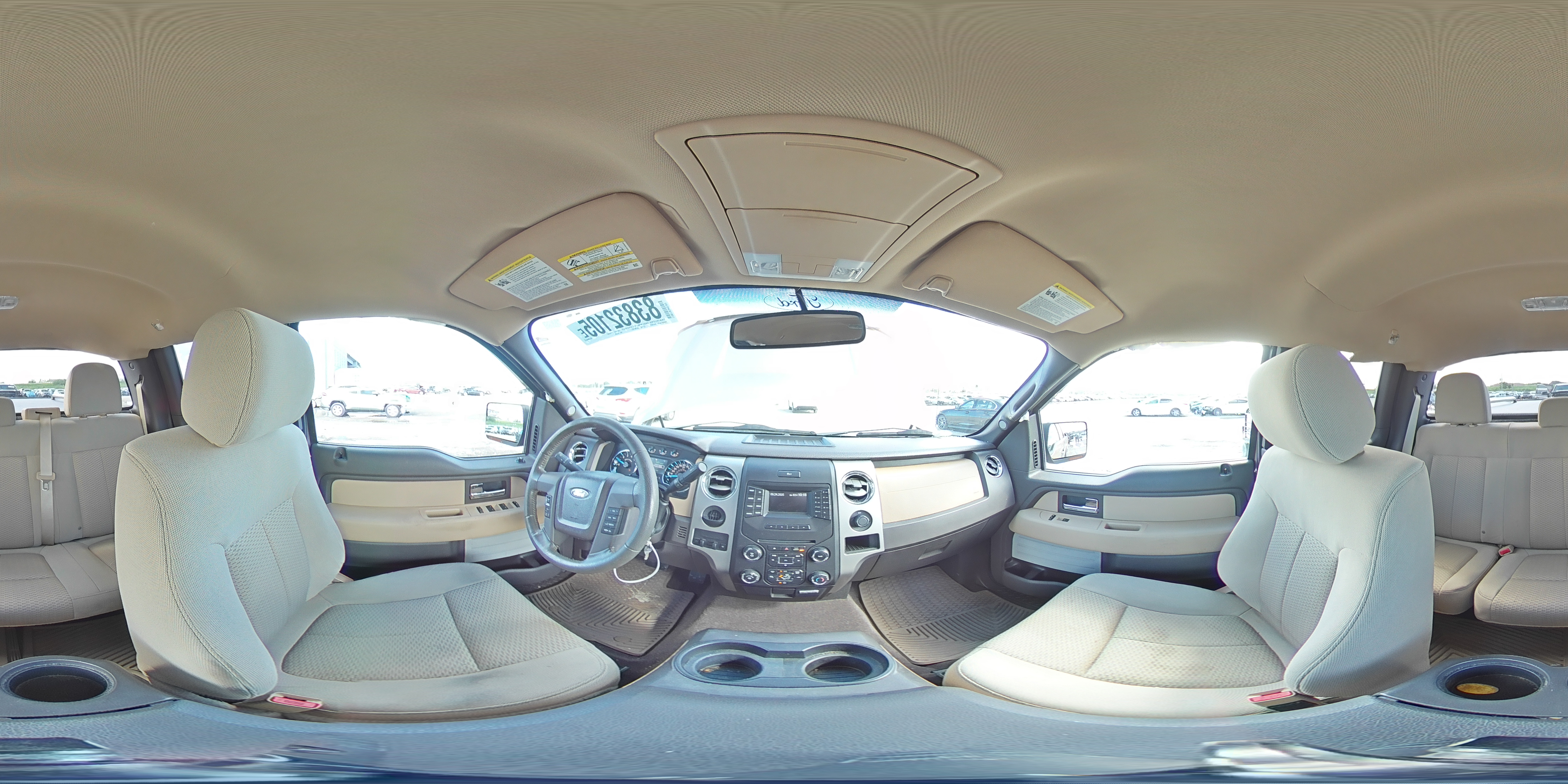 2013 Ford F150 Super Cab VIN: 1FTEX1CM4DFD64236 Lot: 83832105