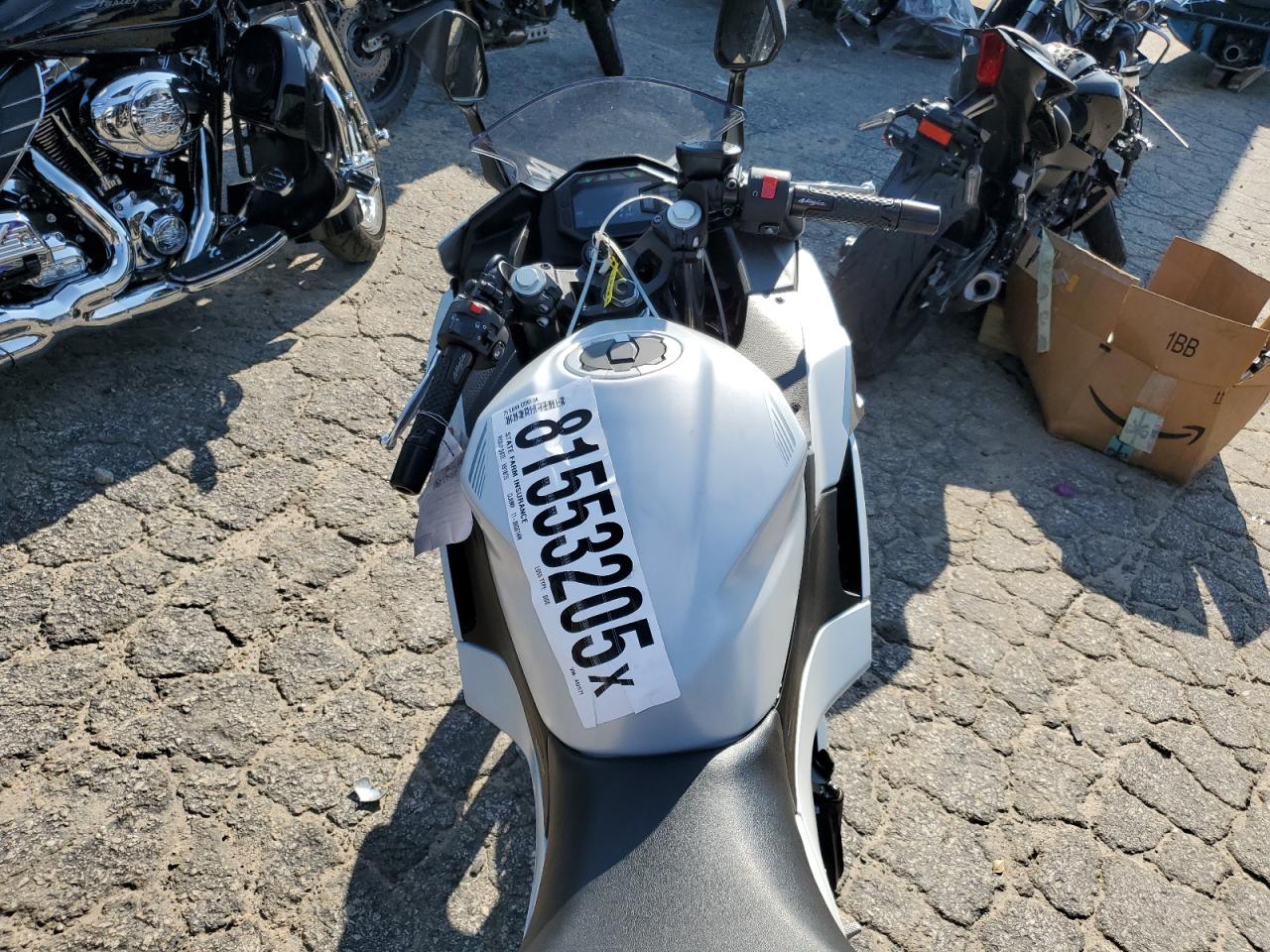 2025 Kawasaki Ex500 VIN: ML5EXGG12SDA52571 Lot: 81553205