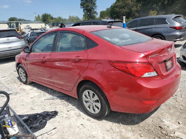  HYUNDAI ACCENT 2017 Красный