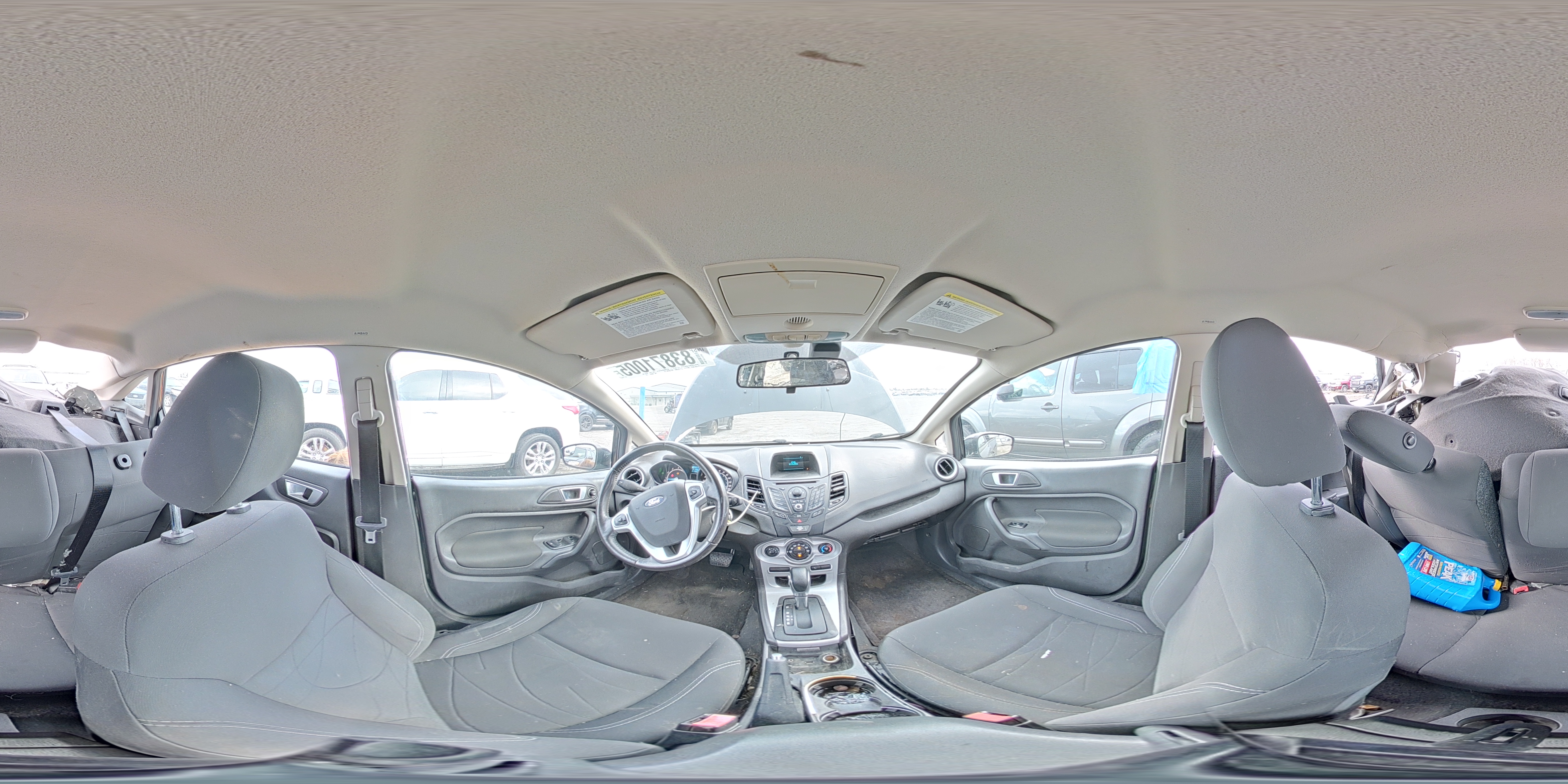 2015 Ford Fiesta Se VIN: 3FADP4BJ0FM163317 Lot: 83871005
