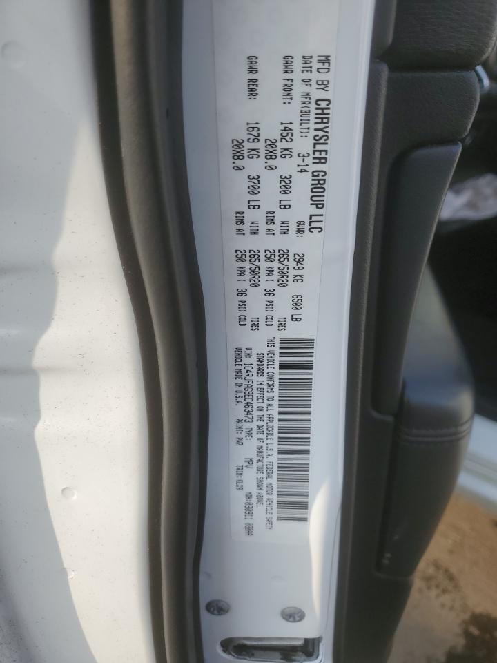 2014 Jeep Grand Cherokee Laredo VIN: 1C4RJFAG9EC463473 Lot: 81602145