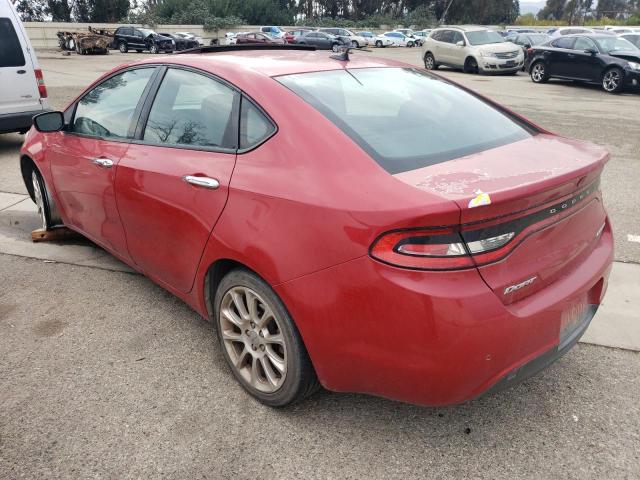 Sedans DODGE DART 2013 Czerwony