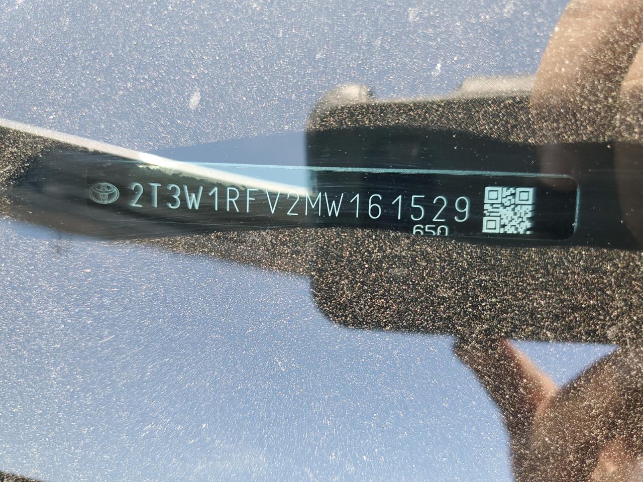 2021 Toyota Rav4 Xle VIN: 2T3W1RFV2MW161529 Lot: 71708305