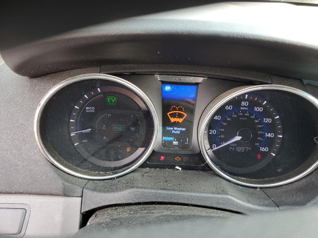 2013 Hyundai Sonata Hybrid VIN: KMHEC4A40DA067781 Lot: 81072645