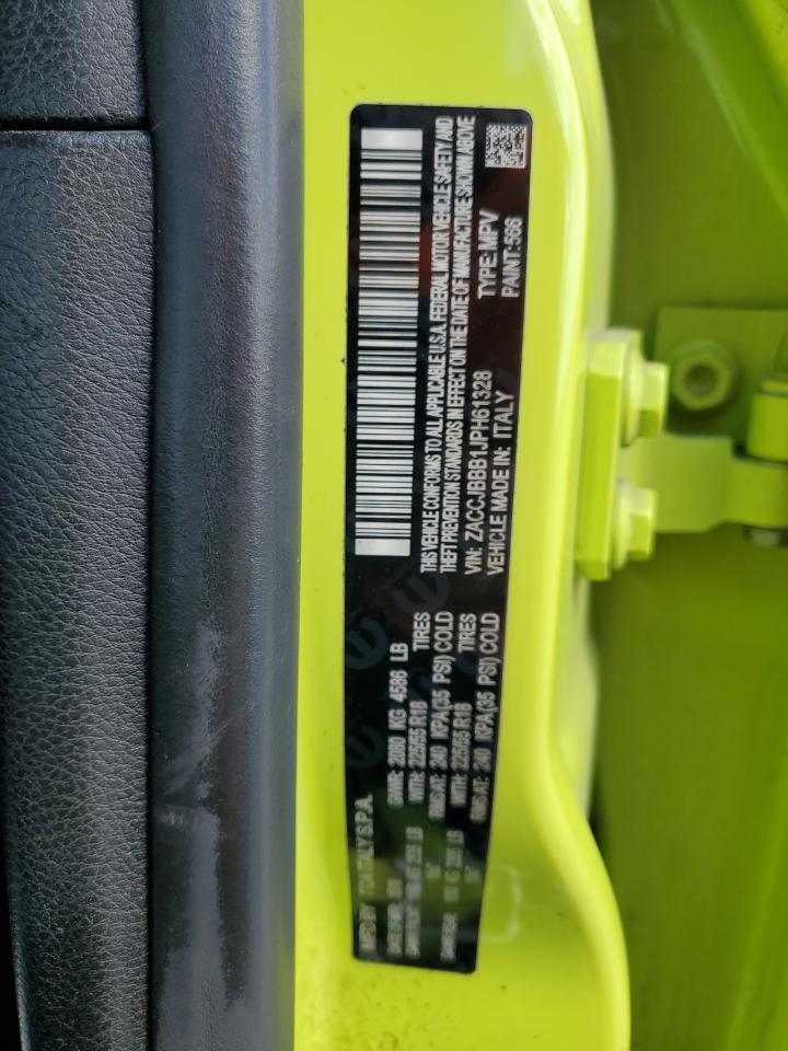 2018 Jeep Renegade Latitude VIN: ZACCJBBB1JPH61328 Lot: 71483145