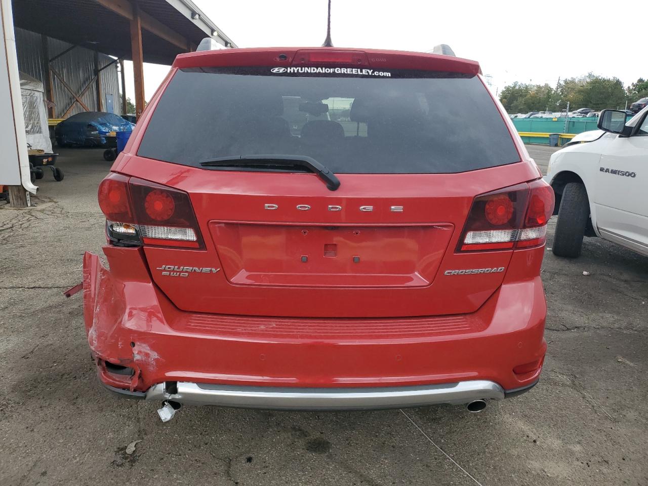 2016 Dodge Journey Crossroad VIN: 3C4PDDGGXGT133360 Lot: 80471045