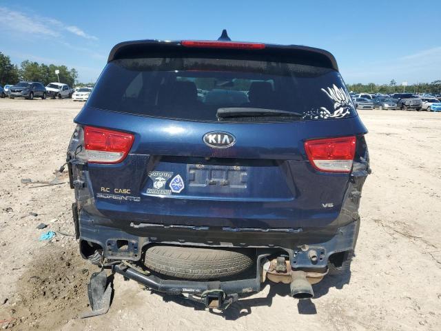  KIA SORENTO 2016 Синий