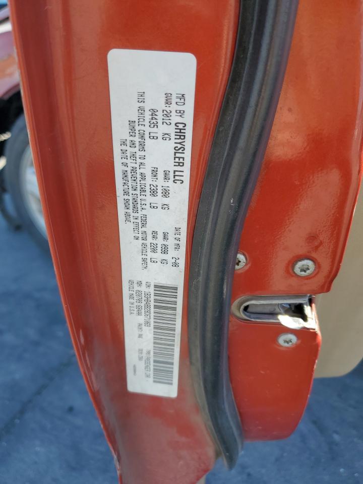 2008 Dodge Caliber Sxt VIN: 1B3HB48B28D671069 Lot: 81254065