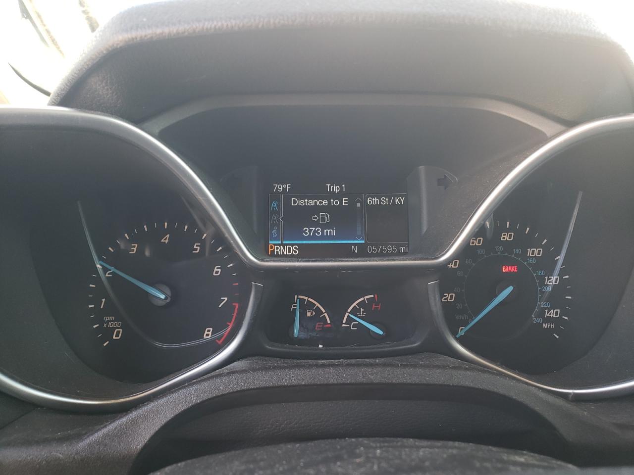 2017 Ford Transit Connect Titanium VIN: NM0GE9G76H1332003 Lot: 82129575