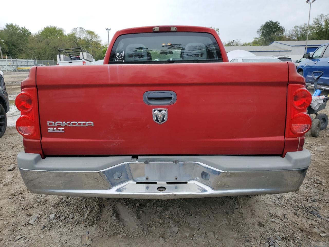 2006 Dodge Dakota Quad Slt VIN: 1D7HW48K56S637001 Lot: 84268055